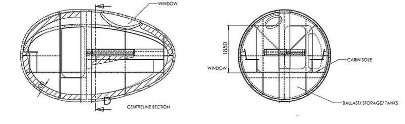Illustration for article titled Uh, Why Is an Artist Living Inside a Floating Wooden Egg For a Year?